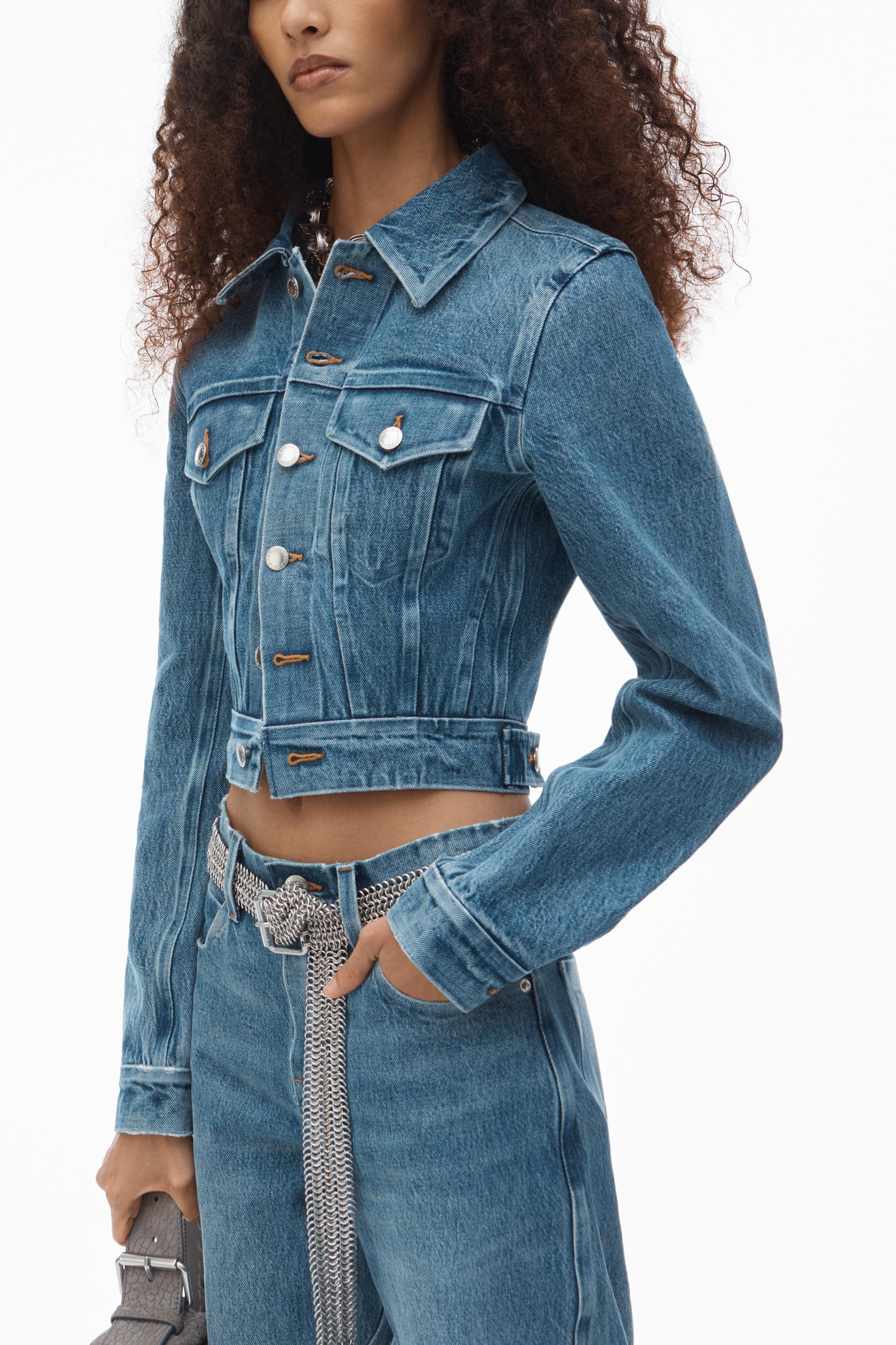 Denim Trucker Jacket Product Image