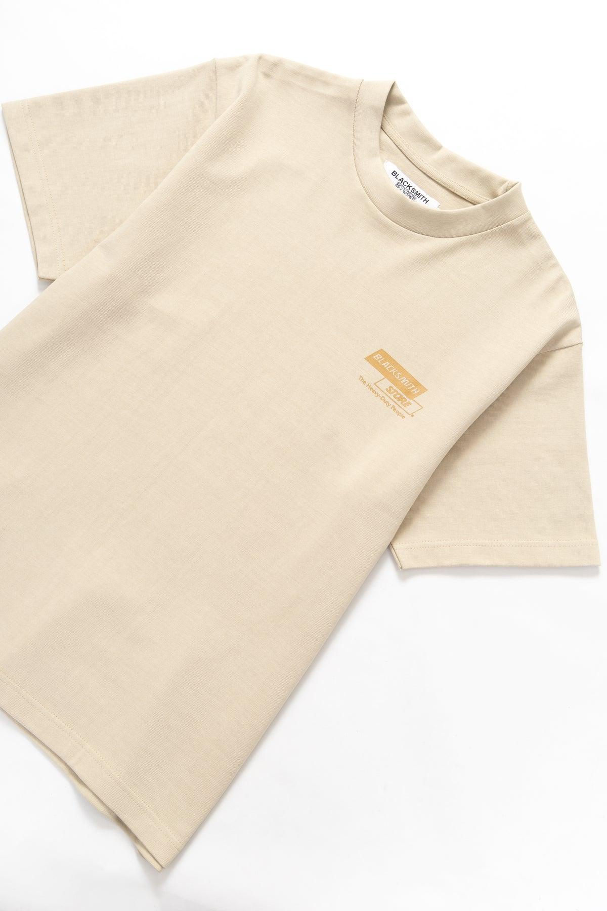 Blacksmith - Heavy Duty People Tee - Khaki Product Image