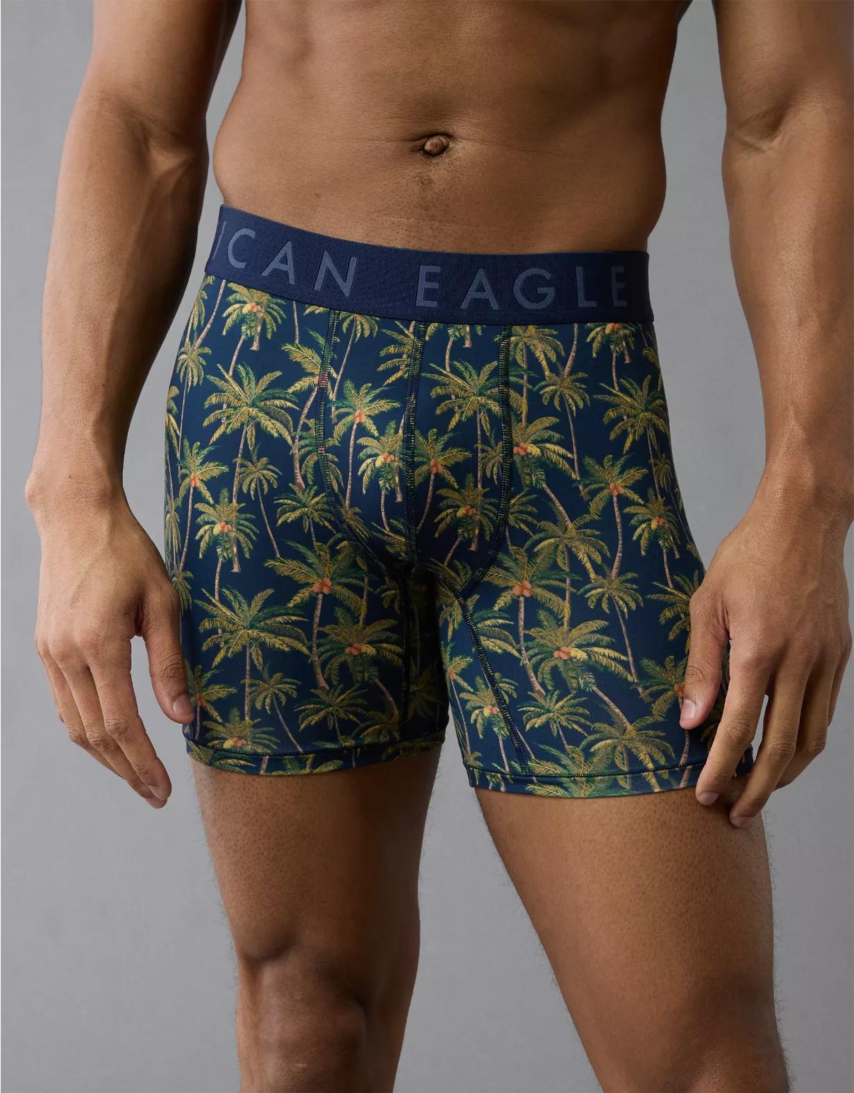 AEO Men's Palm Trees 6" Flex Boxer Brief Product Image