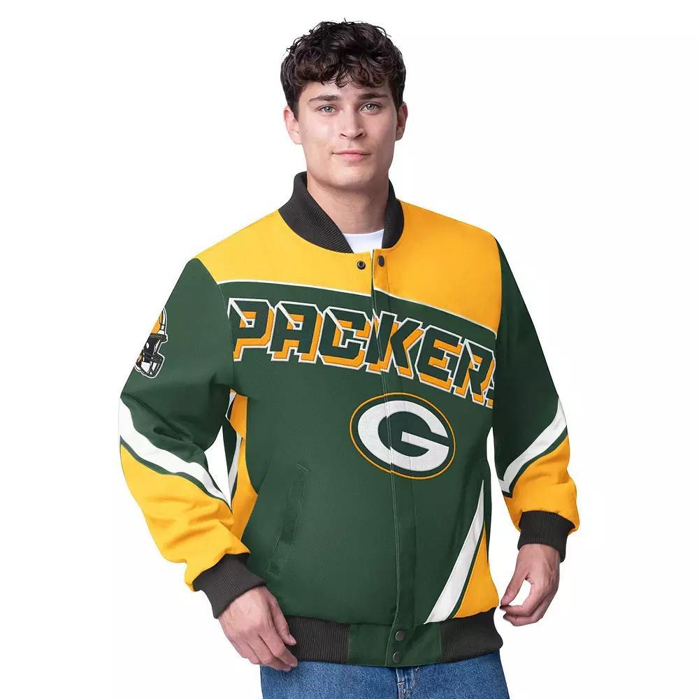 Mens G-III Extreme Bay Packers Maximum Racing Full-Zip Jacket Product Image
