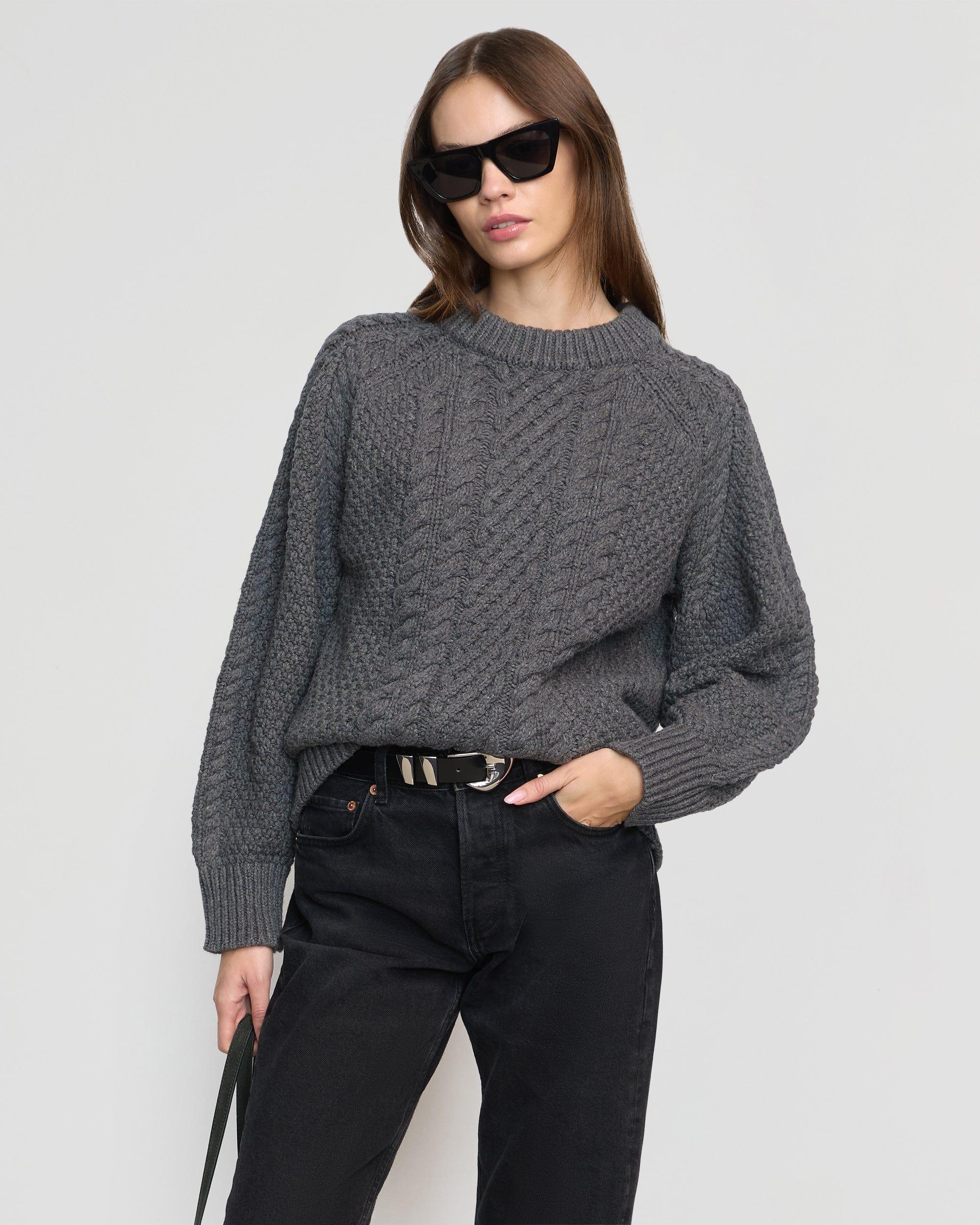 Brady Chunky Cable Knit Sweater Product Image