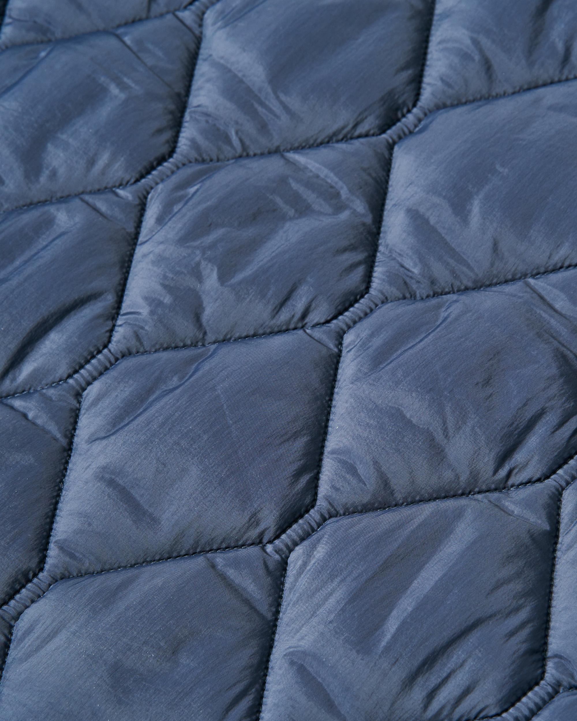Quilted Vest in Navy Product Image