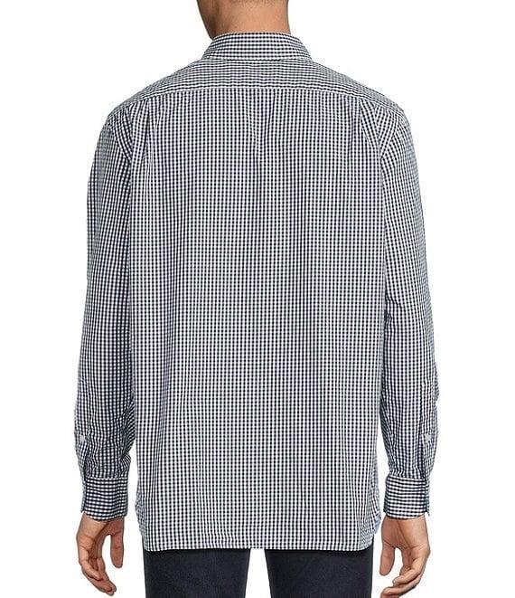 Cremieux Blue Label Gingham Poplin Long Sleeve Woven Shirt Product Image