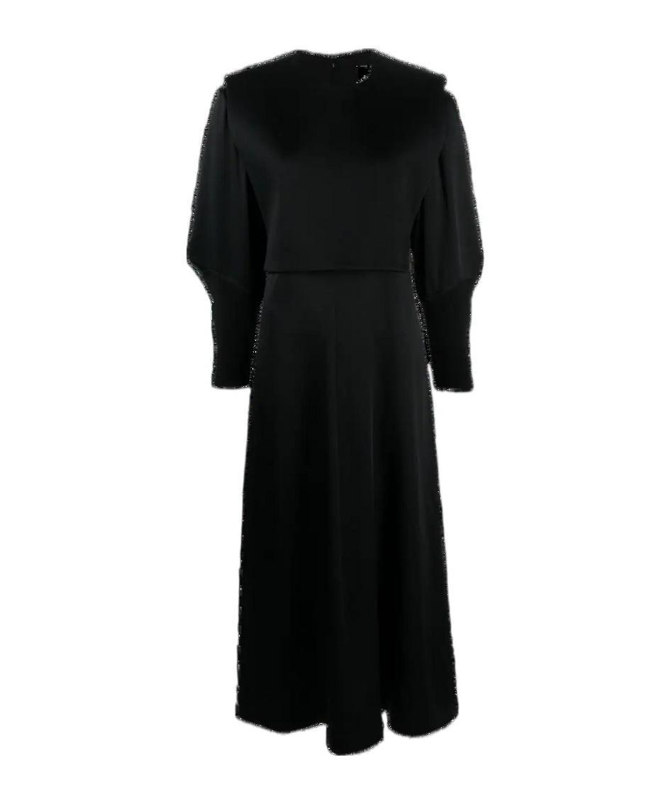 JIL SANDER Long-sleeved Dress In Black Product Image