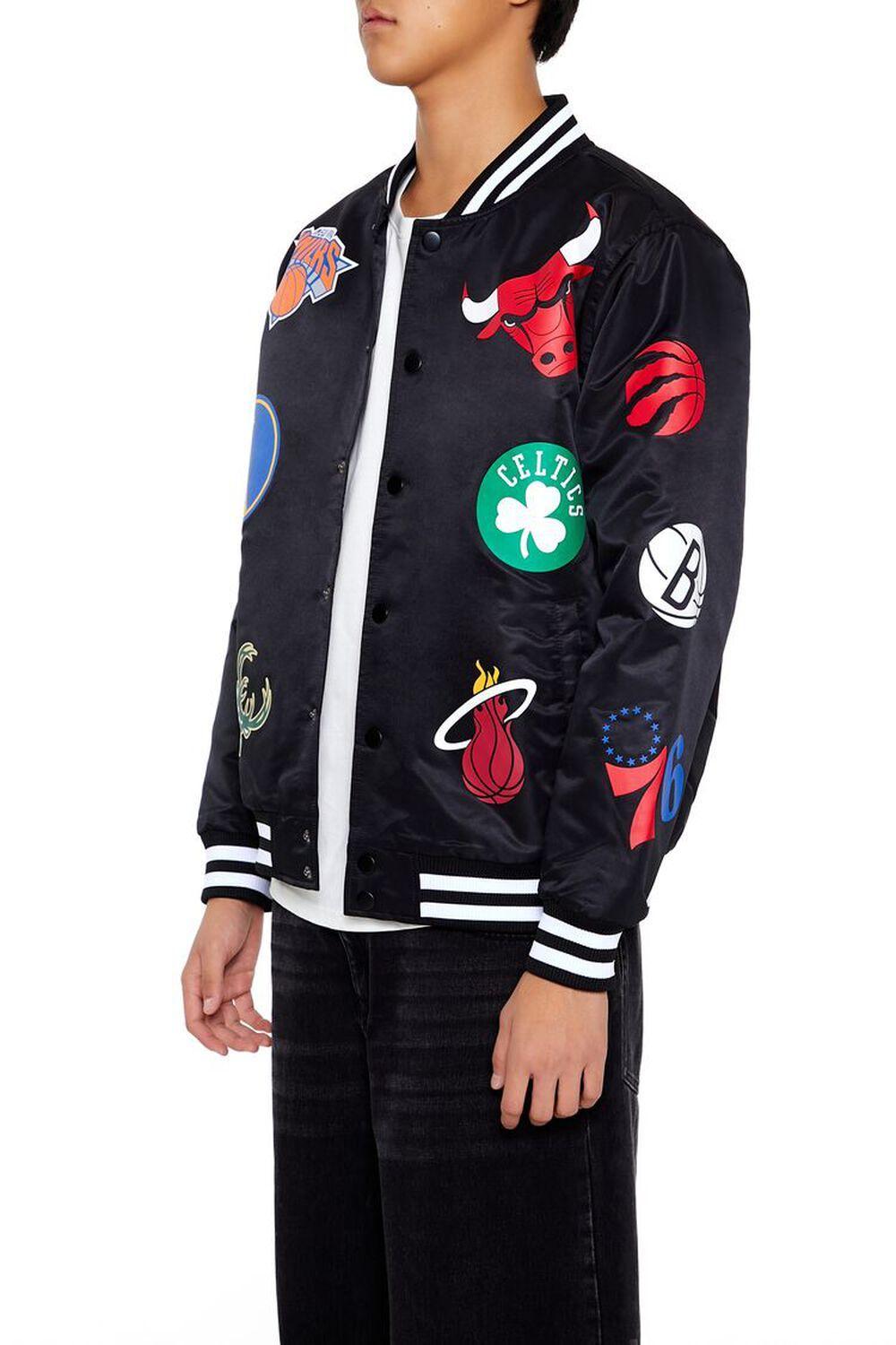 NBA Patch Varsity Bomber Jacket | Forever 21 Product Image