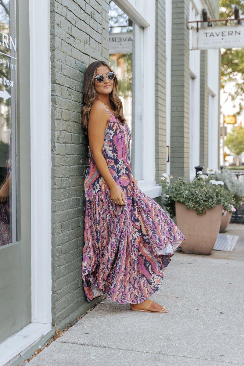 Free People Multi Print Everything And More Maxi Dress - FINAL SALE Product Image