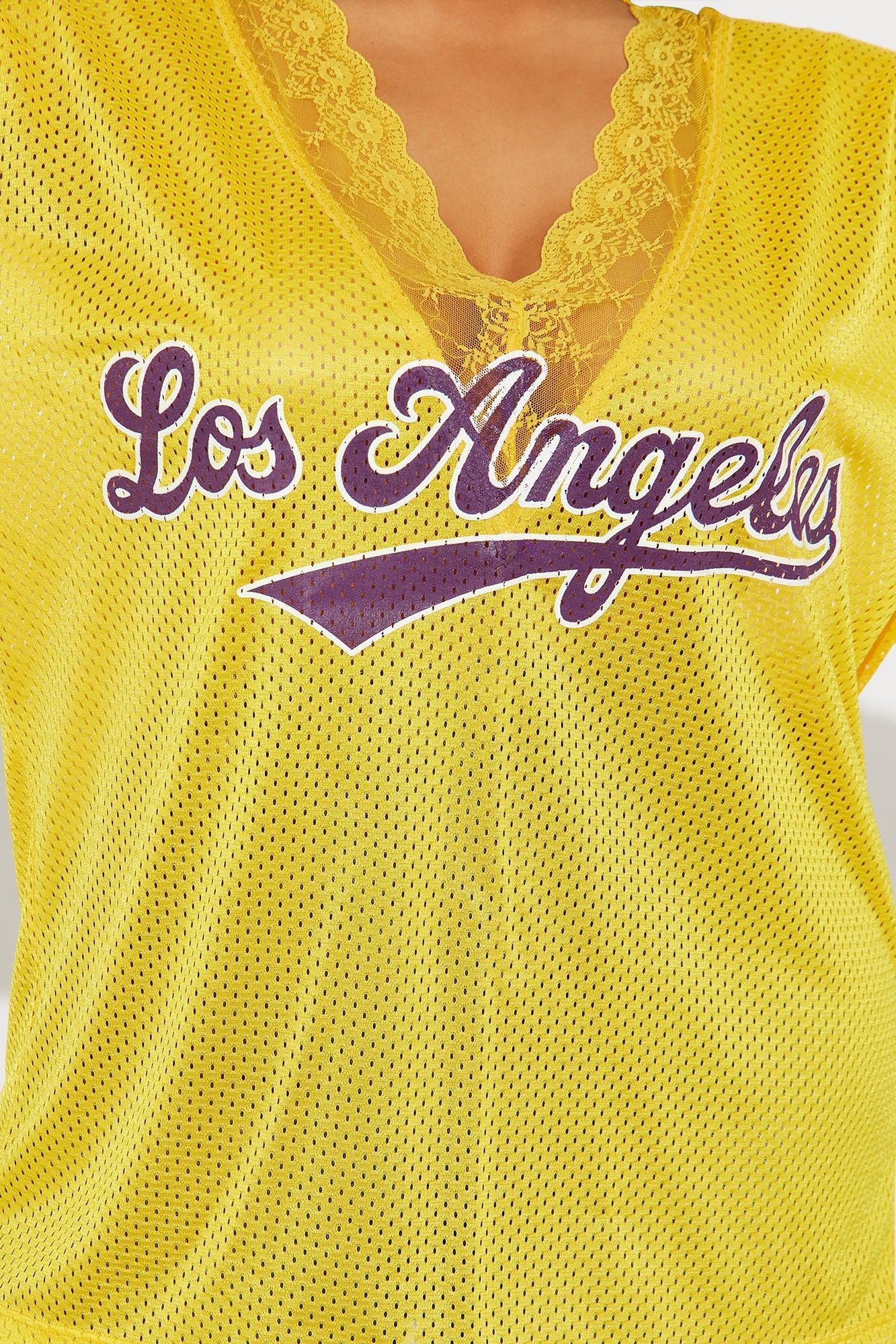 Team LA Jersey Tee - Yellow Product Image