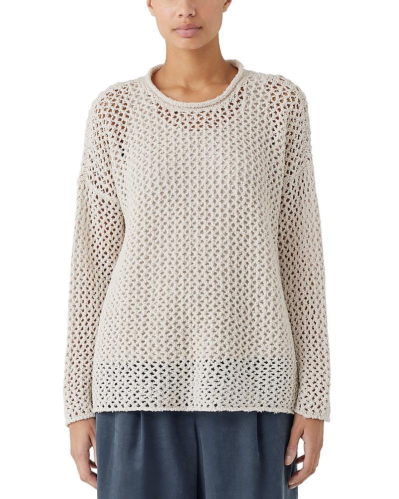 Eileen Fisher Crew Neck Pullover Women's Clothing Product Image