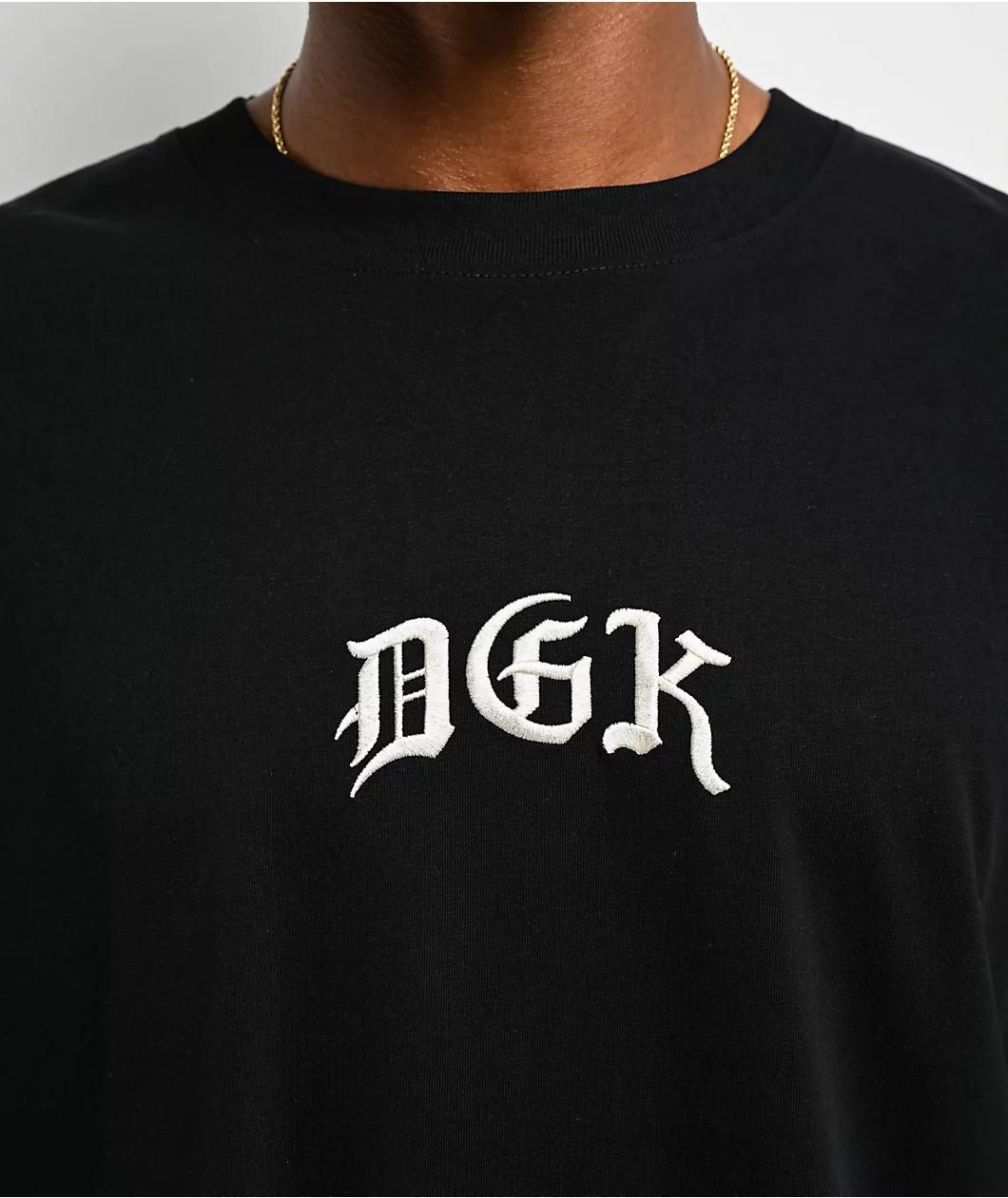 DGK Sacred Black & Natural 2fer Long Sleeve T-Shirt Product Image