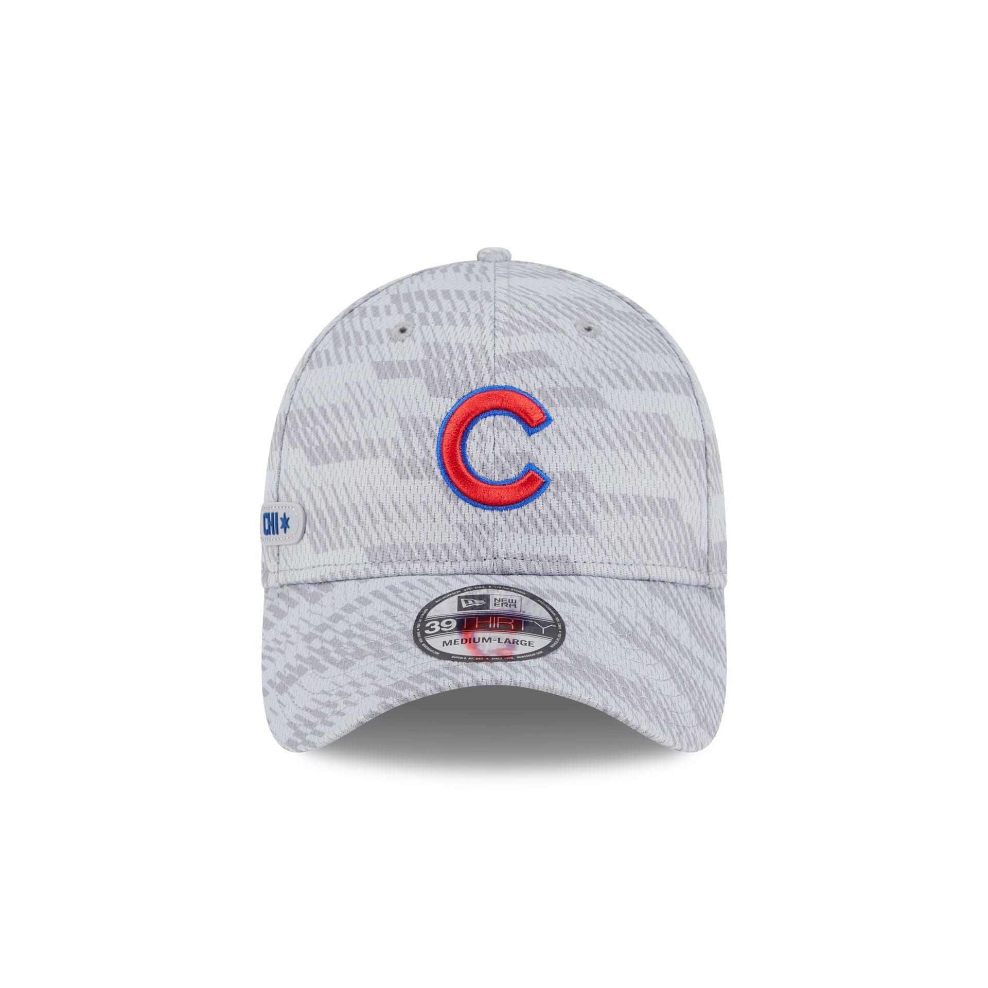 Chicago Cubs 2025 Clubhouse Gray 39THIRTY Stretch Fit Male Product Image