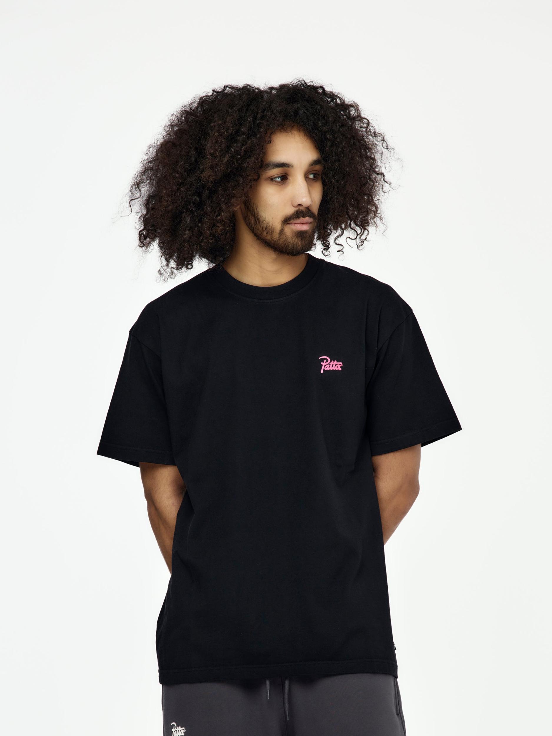 Postcard T-Shirt (Black) Product Image