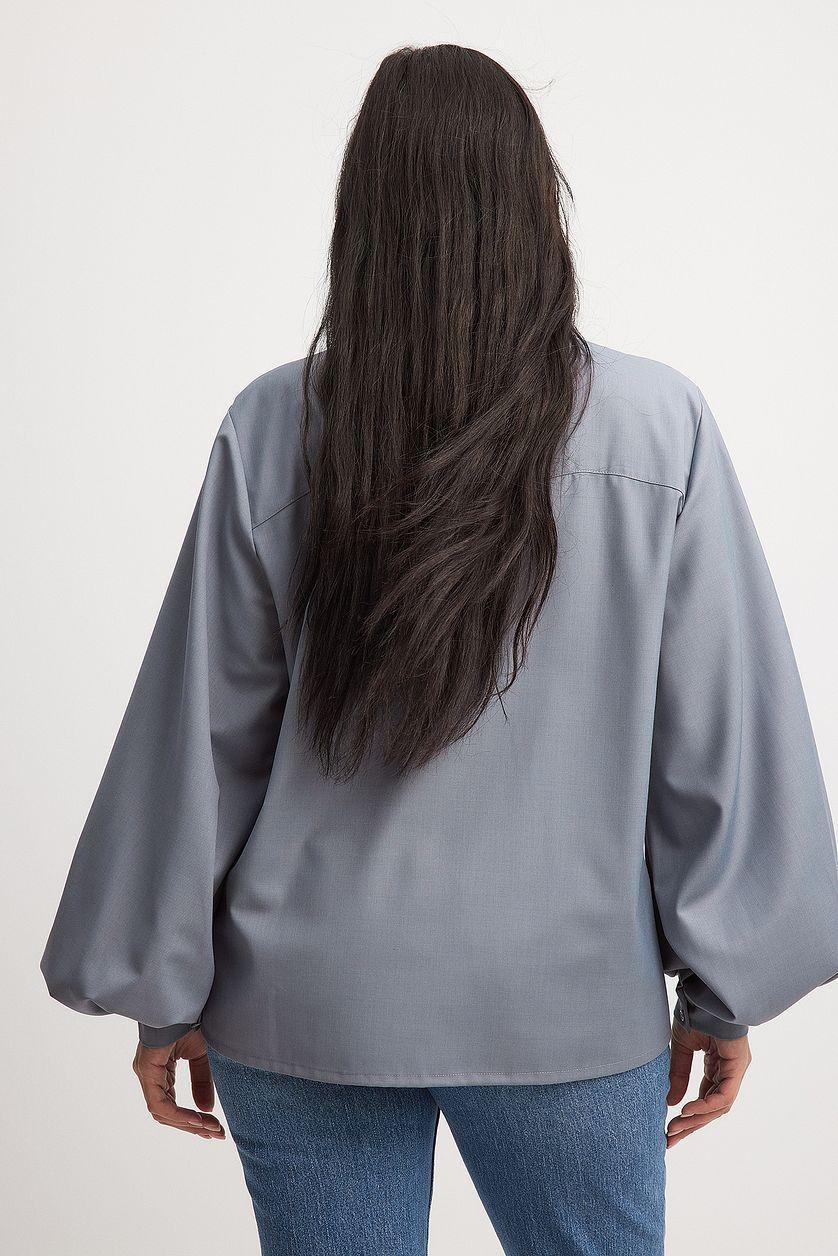 Balloon Sleeve Blouse Product Image