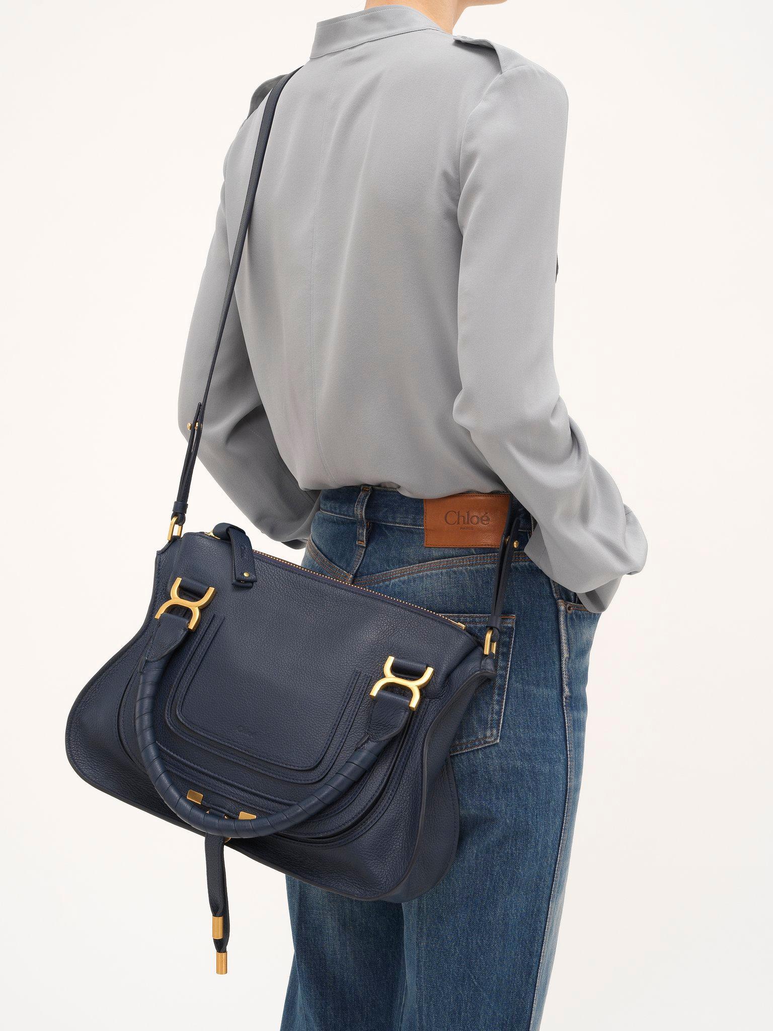 Marcie bag in grained leather Product Image