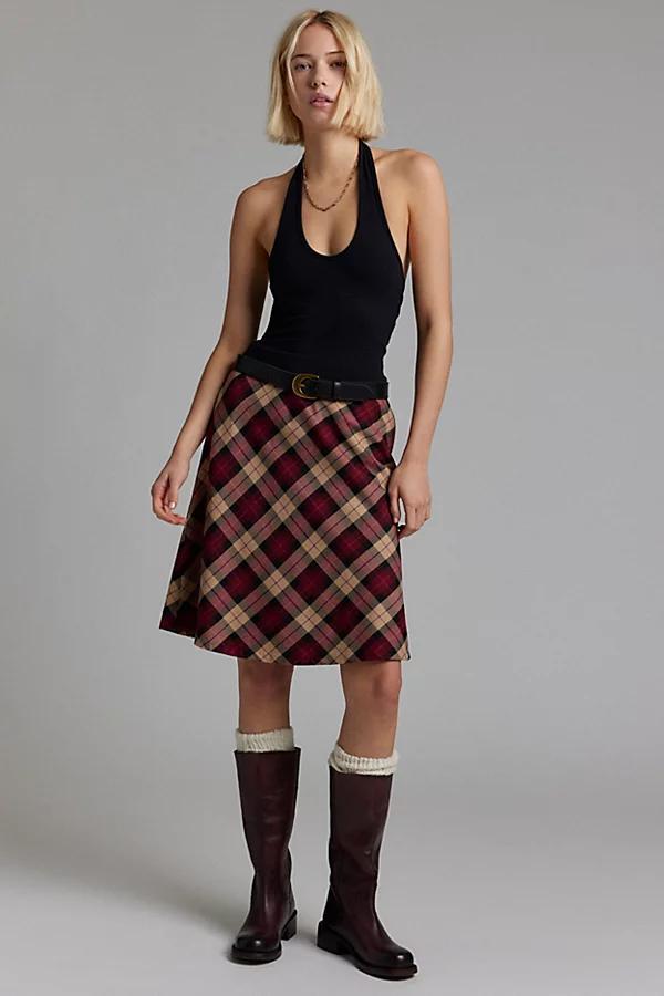 BDG Joanna Ribbed Knit Halter Top Womens at Urban Outfitters Product Image