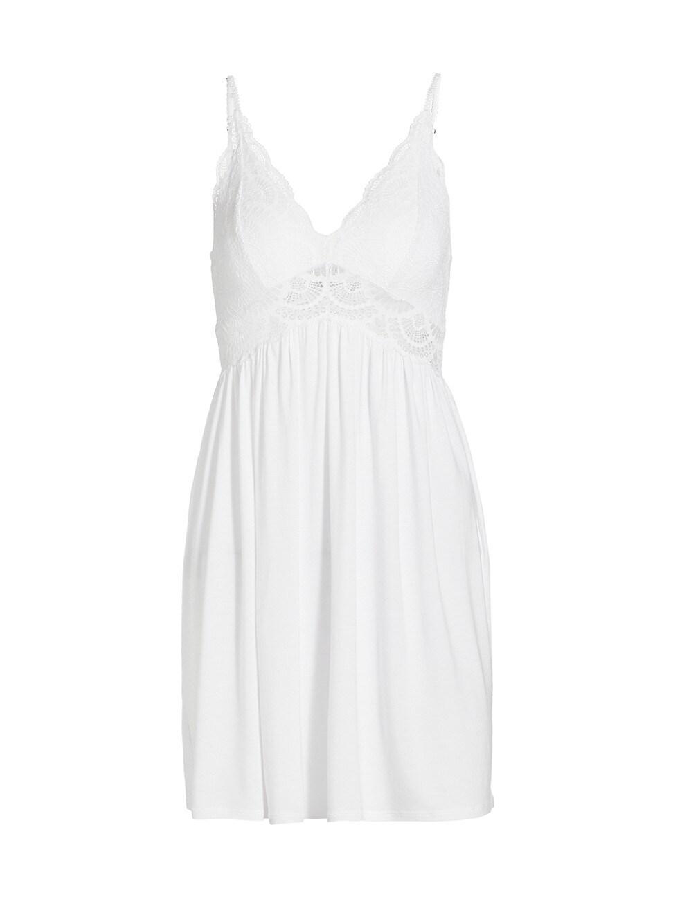 Marianna Mademoiselle Lace-Trim Chemise Product Image