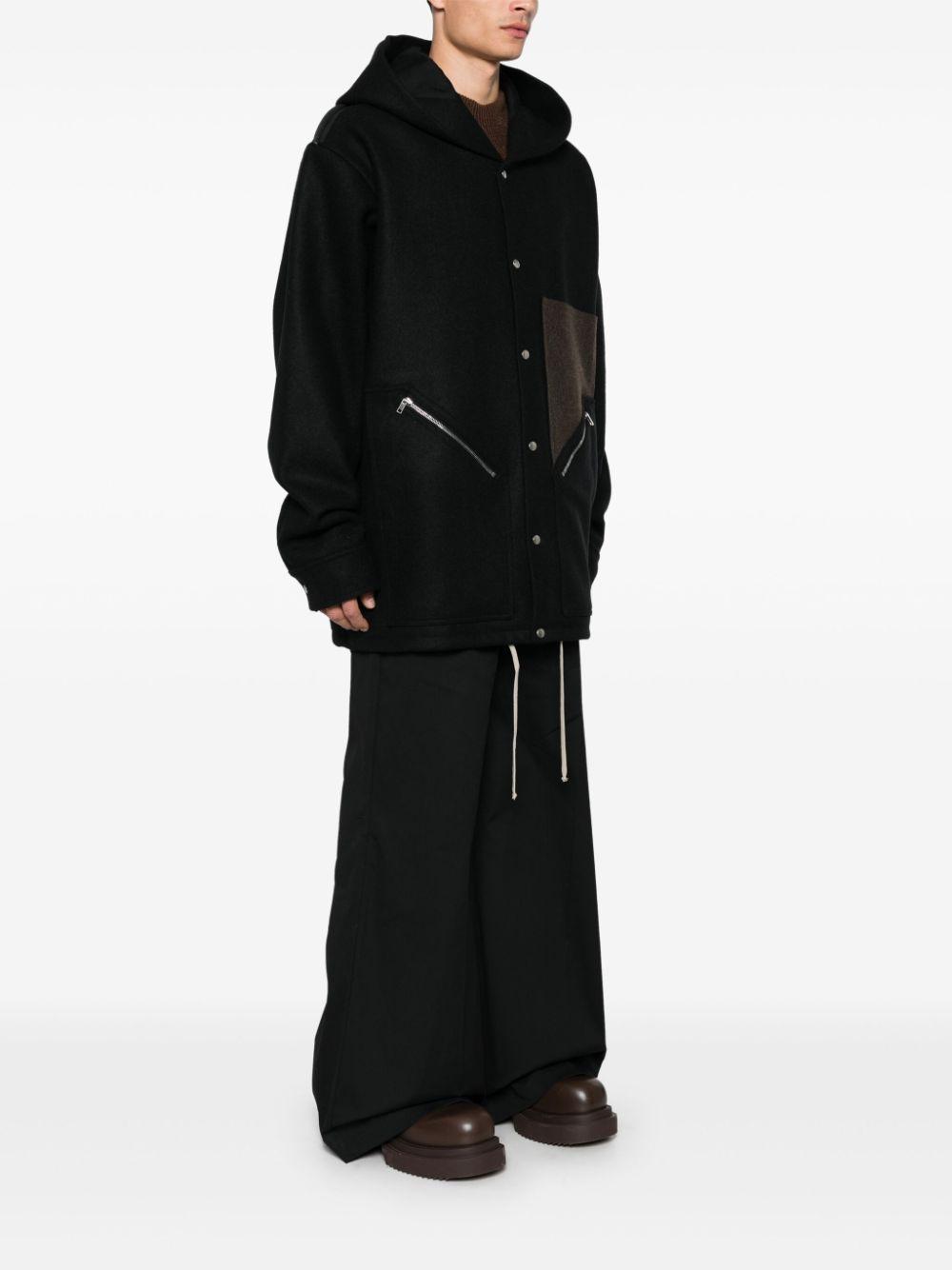 RICK OWENS Tour Coat In Black Product Image