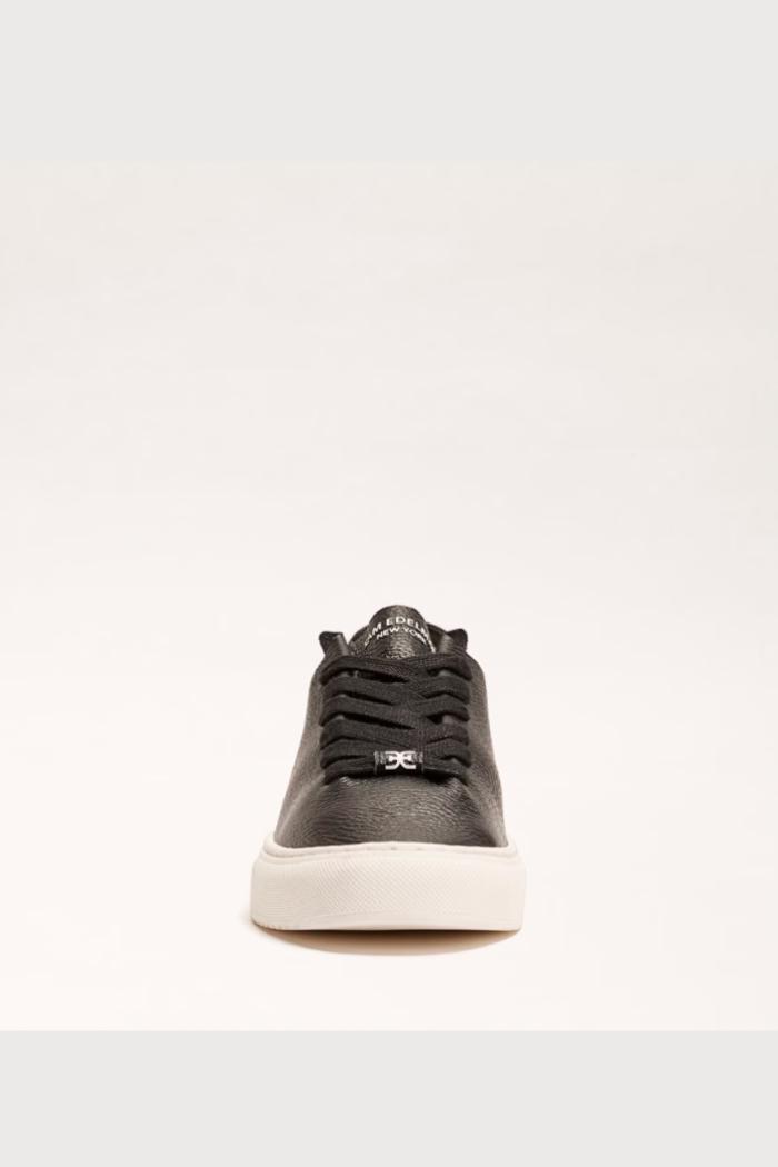 Poppy Lace Up Sneaker- Black Product Image