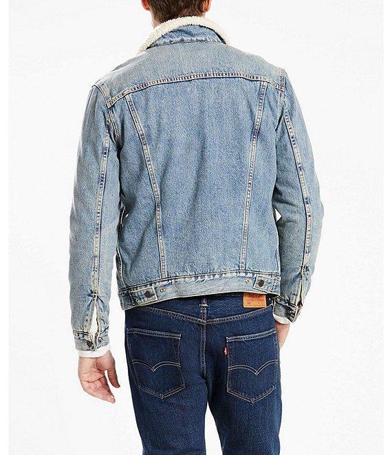 Levi's® Type III Sherpa Denim Trucker Jacket Product Image
