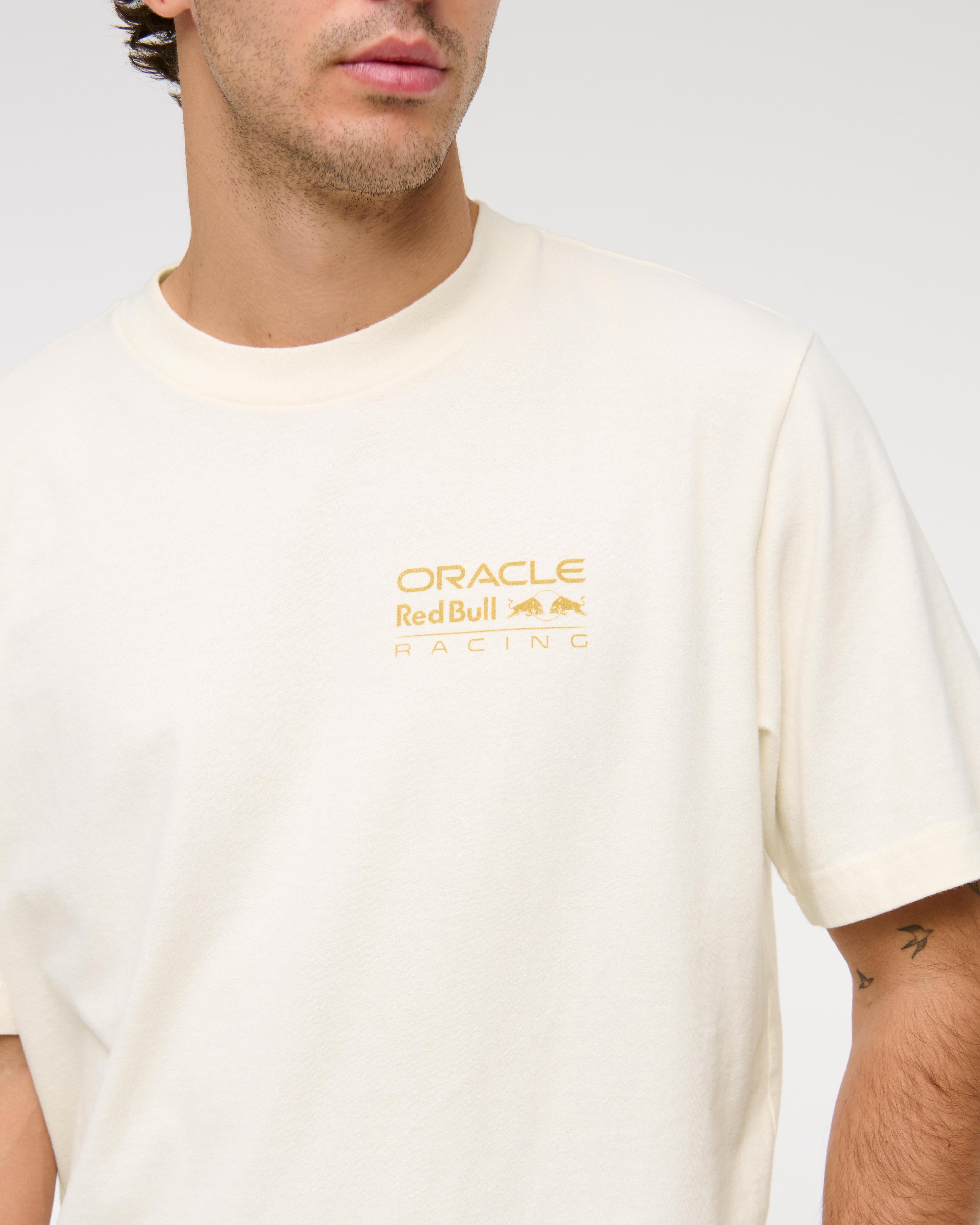 Oracle Red Bull Racing Vintage-Inspired Graphic Tee Product Image