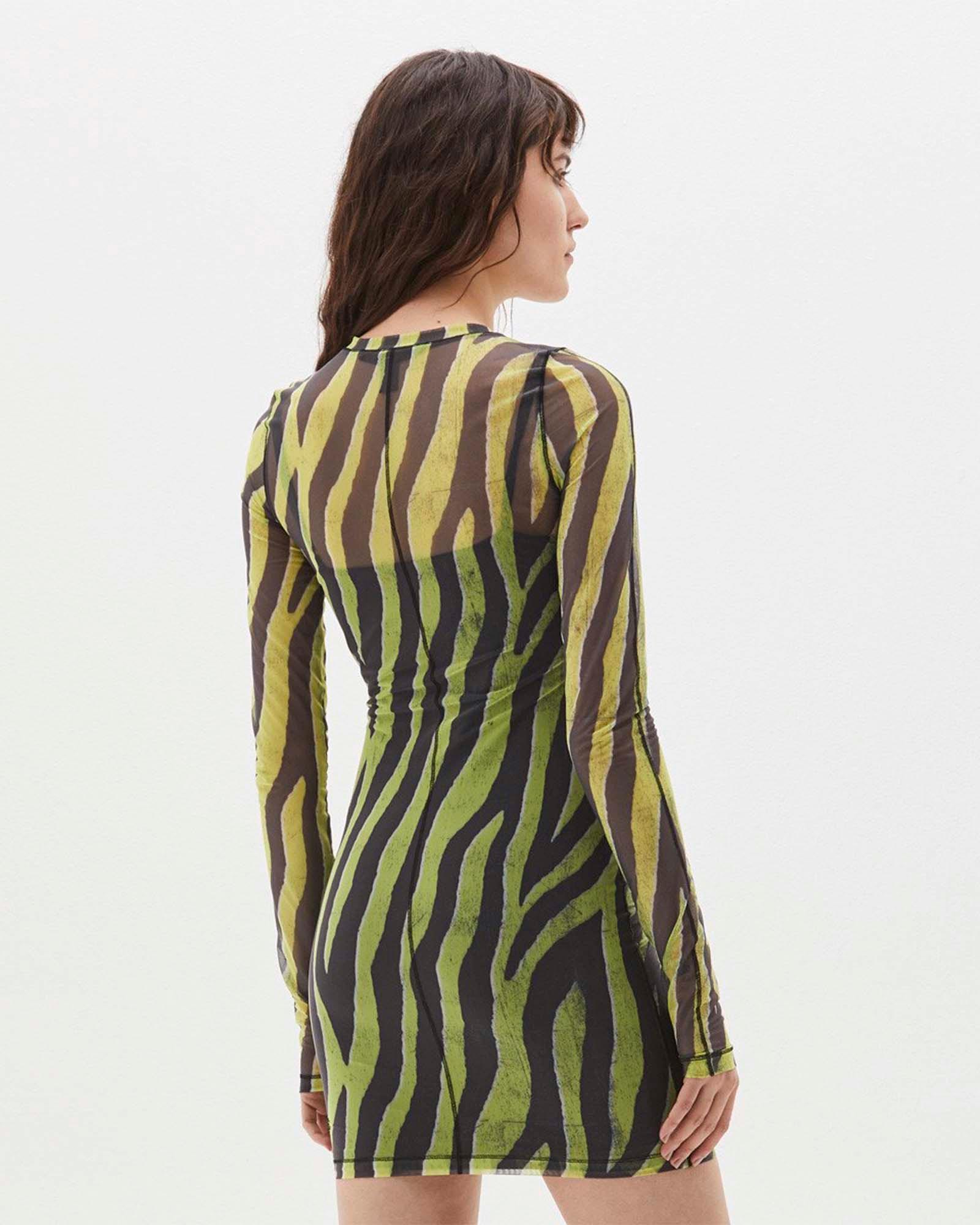 THE ANIMAL LS MESH DRESS Female Product Image