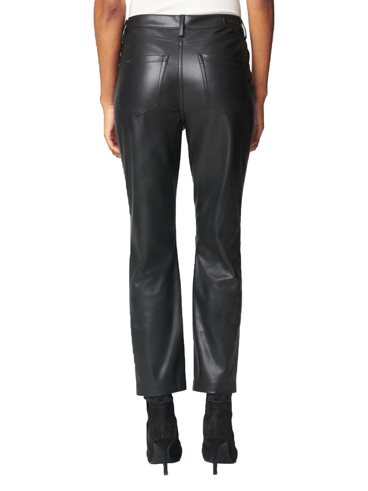 Vegan Leather High Rise Pants Product Image