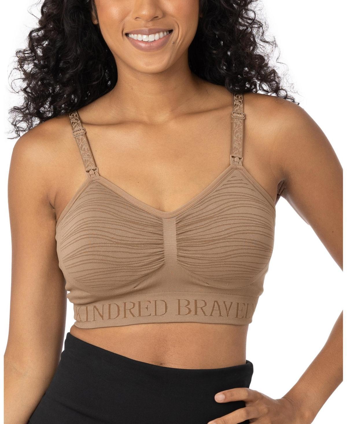 Kindred Bravely Womens Sublime Pumping + Nursing Hands Free Bra - Black M Product Image