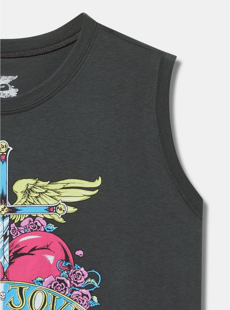 Bon Jovi Relaxed Cotton Crew Tank Product Image