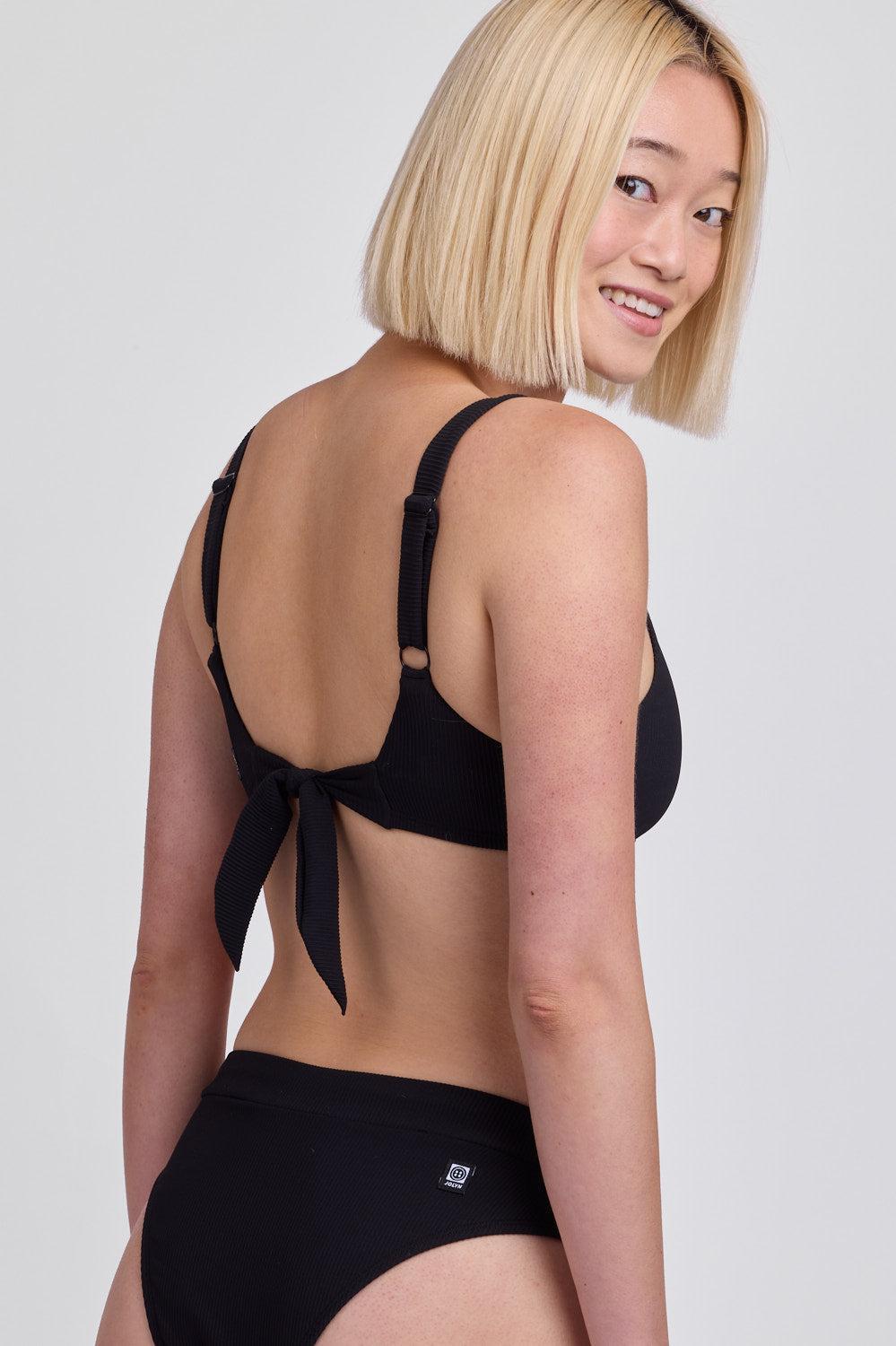 Kacey Bikini Top -  Black Product Image