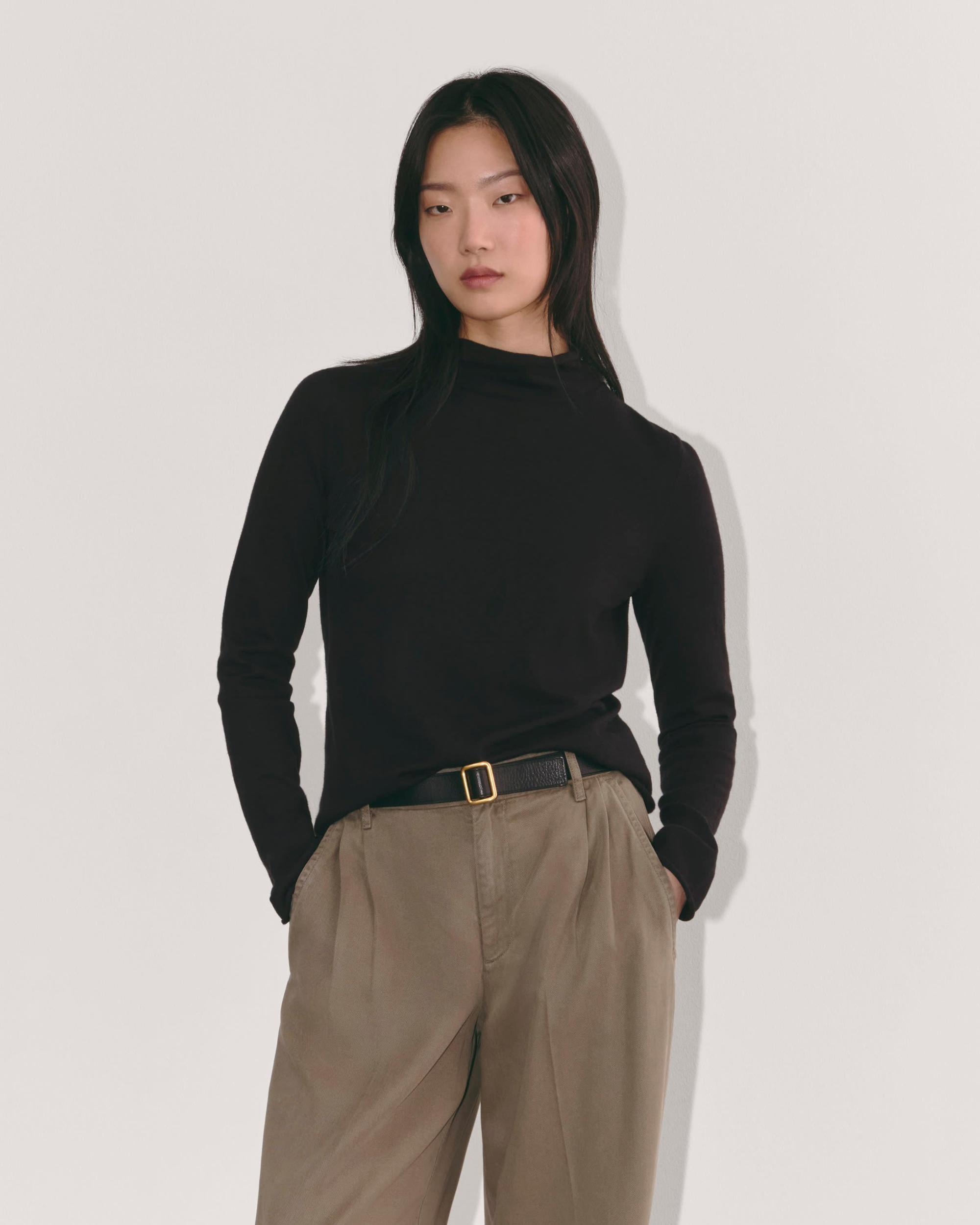 Womens Funnel Neck in Cotton Cashmere Sweater by Everlane Product Image