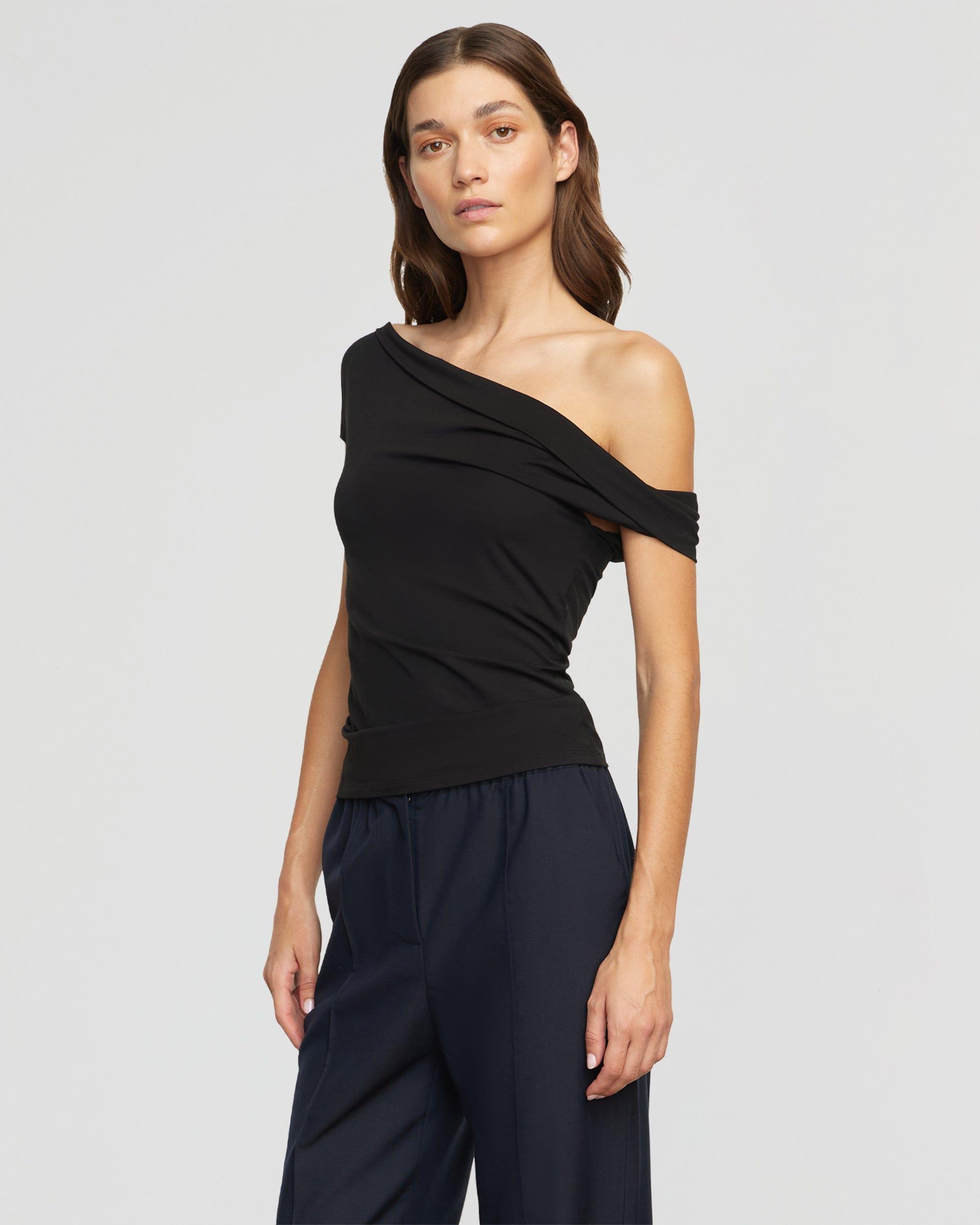 Mai Asymmetric Off-Shoulder Tee Product Image