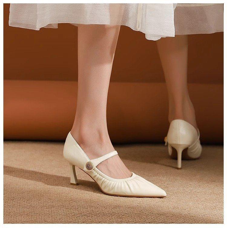 High Heel Pointy Toe Pumps Product Image