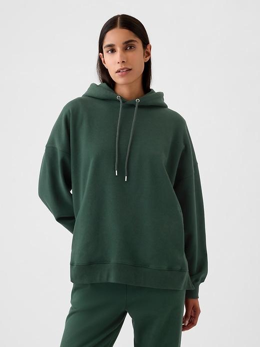 VintageSoft Oversized Tunic Hoodie Product Image