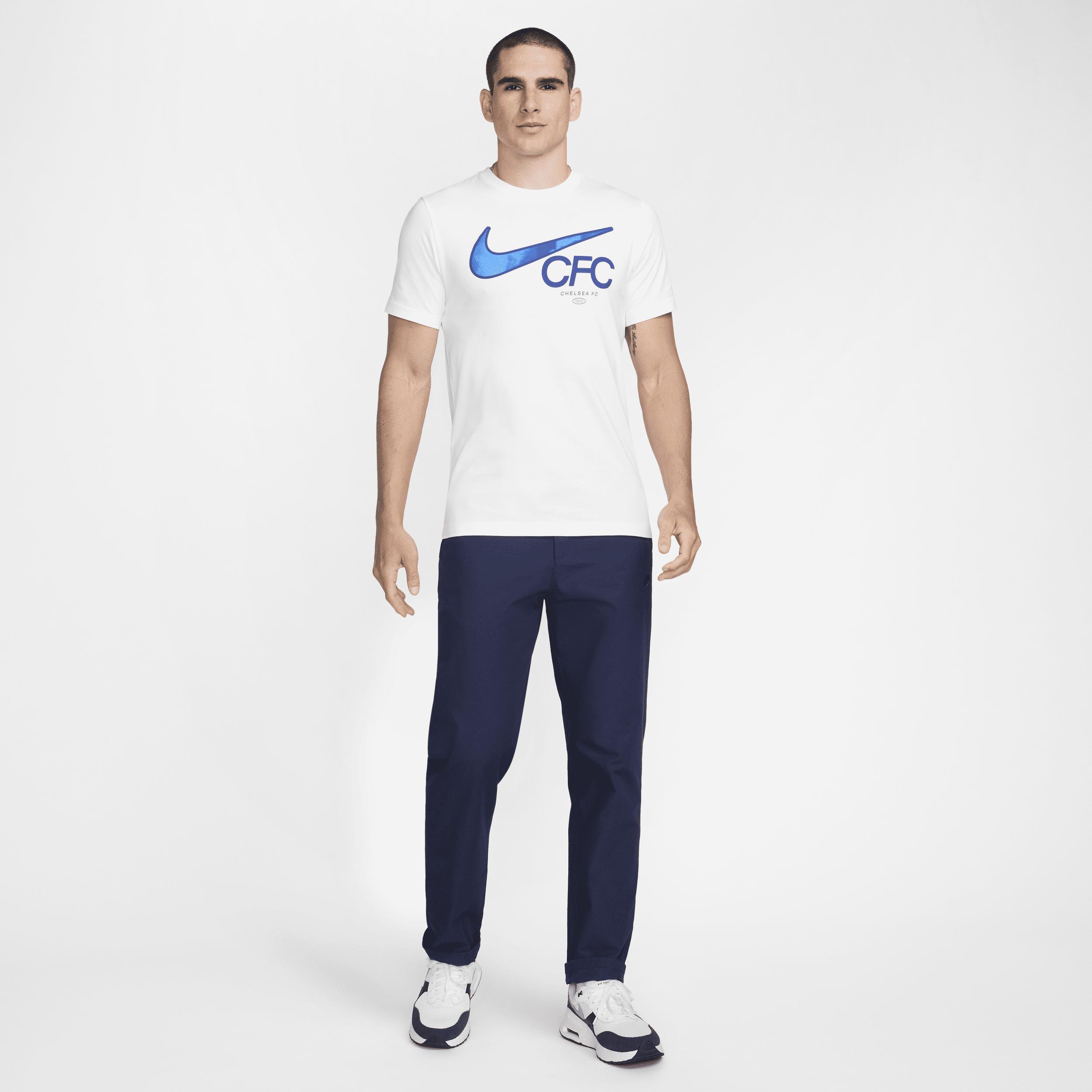 Chelsea FC Swoosh Nike Men's Soccer T-Shirt Product Image