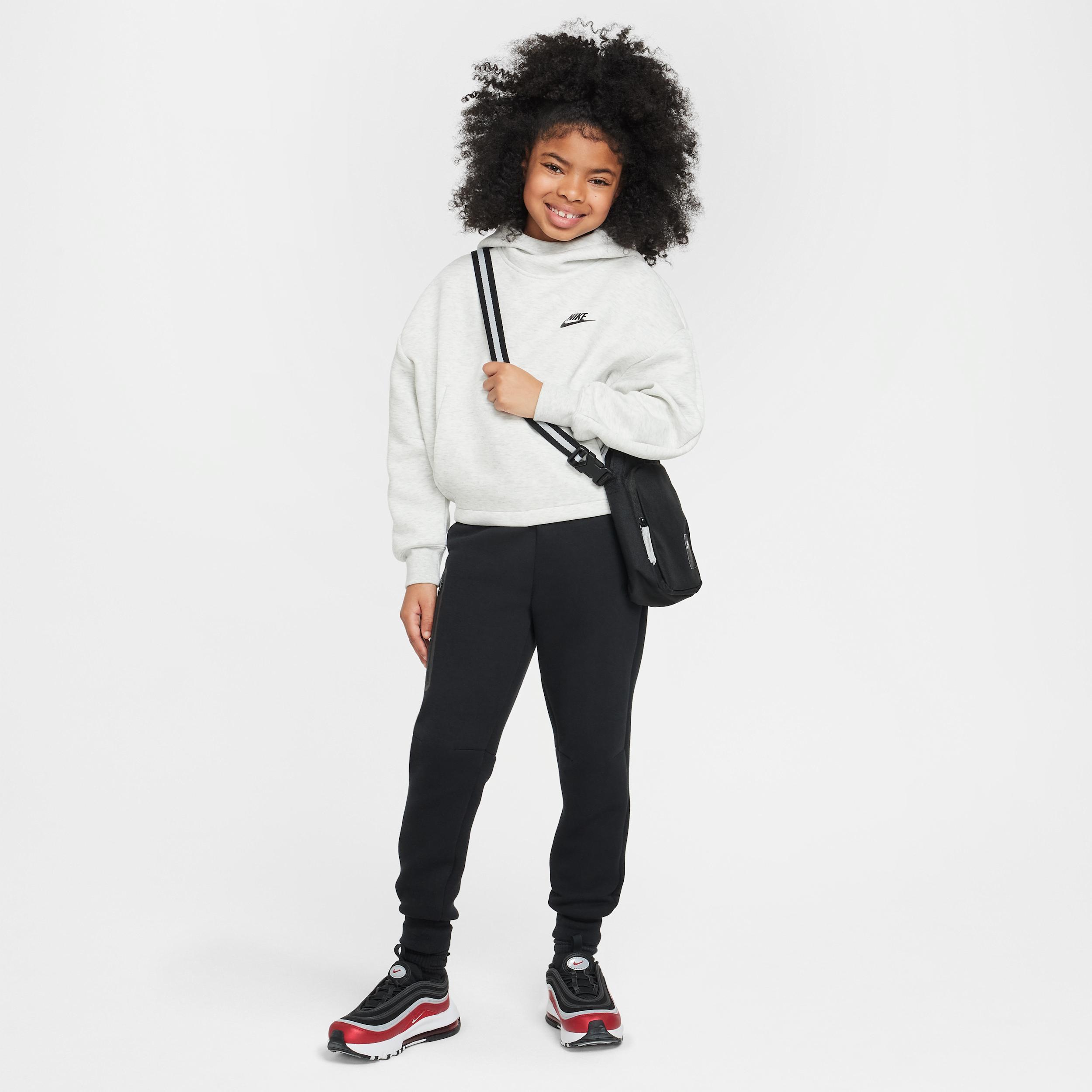 Unisex Nike Sportswear Tech Fleece Girls' Oversized Hoodie Product Image