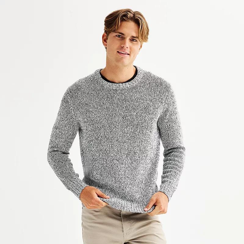 Mens Sonoma Goods For Life Heavyweight Crewneck Sweater Product Image