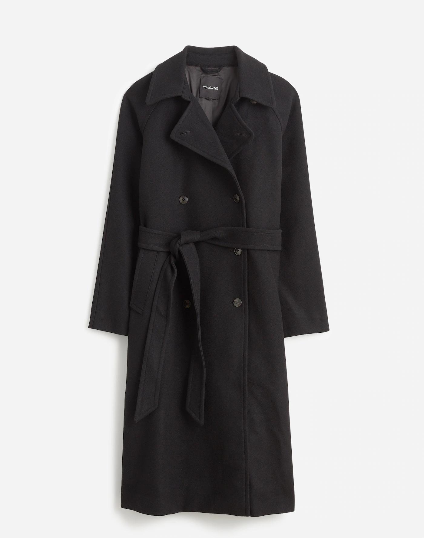 Double-Breasted Trench Coat Product Image