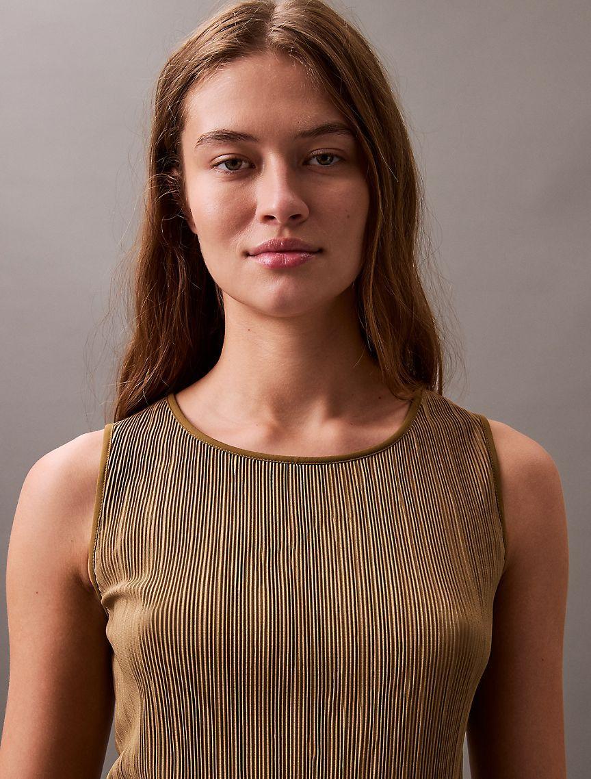 Plisse Tank Top Product Image