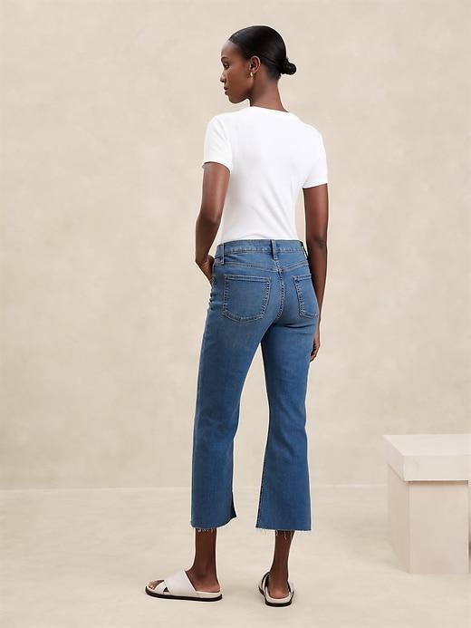 High-Rise Bootcut Cropped Jean Product Image