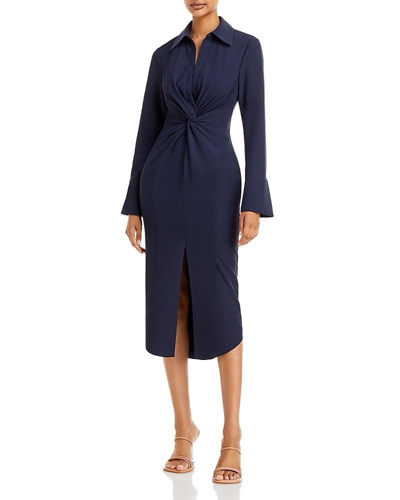 Mckenna Collared Midi Dress Product Image