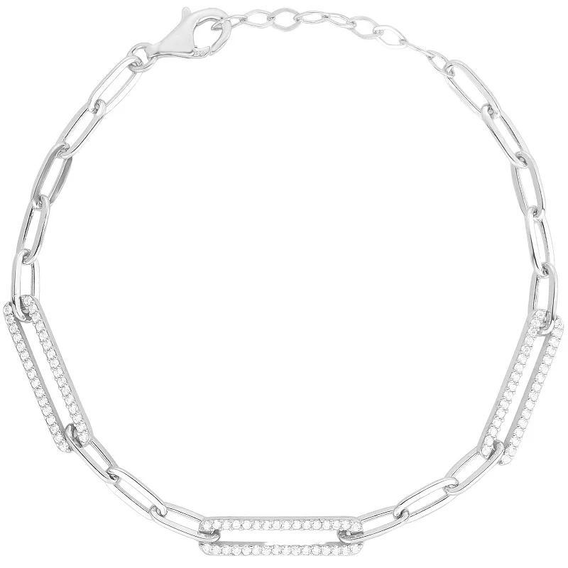 Milanesi And Co Sterling Silver Square Curb Chain Necklace, 24 Product Image