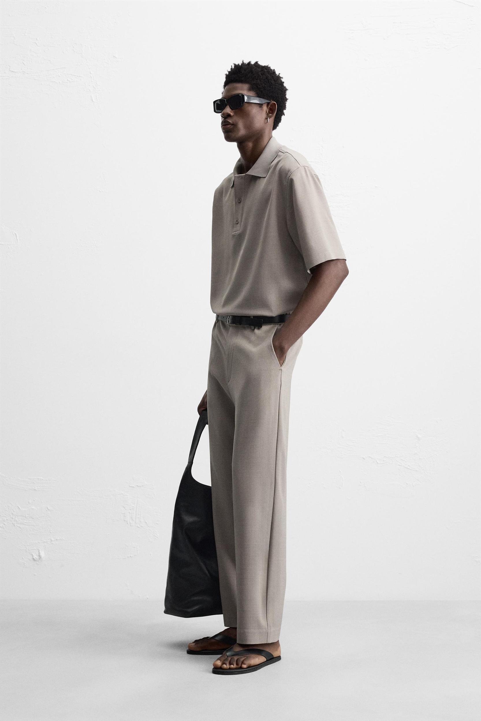 STRAIGHT FIT PANTS Product Image