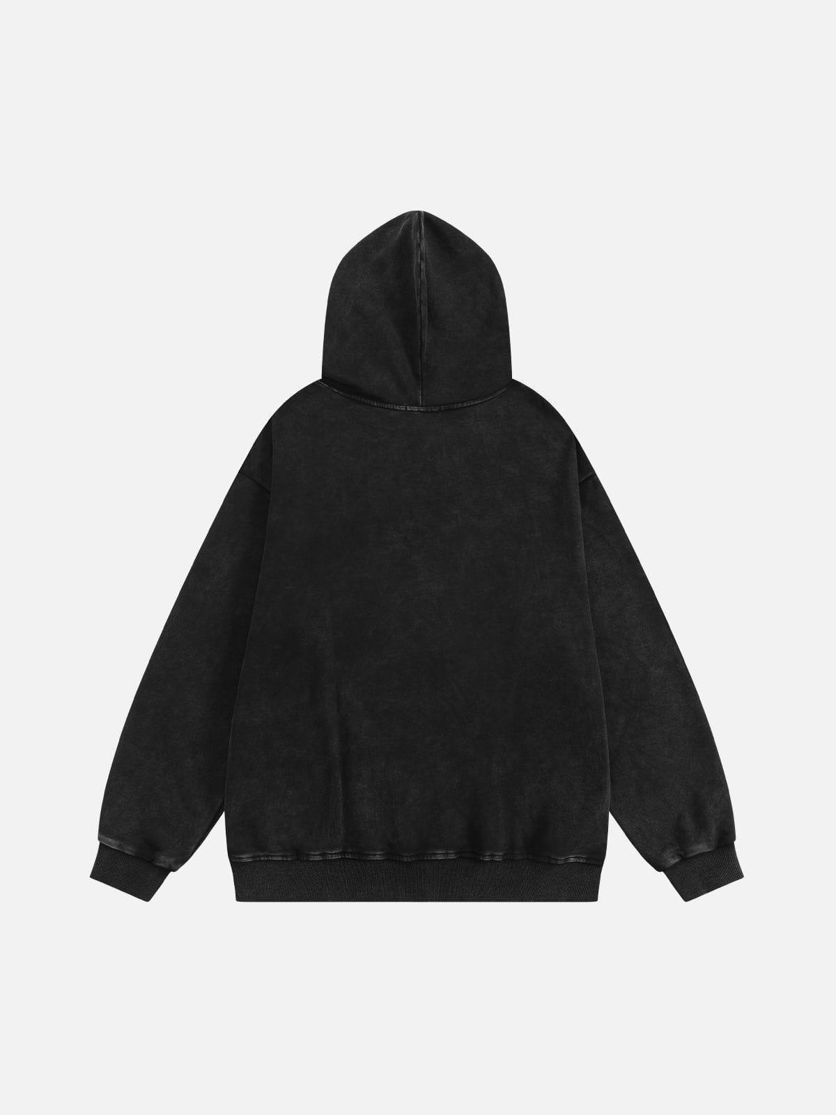 Aelfric Eden Oversized Abstraction Graphic Hoodie Product Image