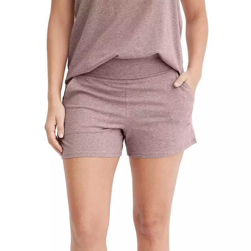 Womens Jockey Soft Touch Luxe Shorts Pink Mist Product Image