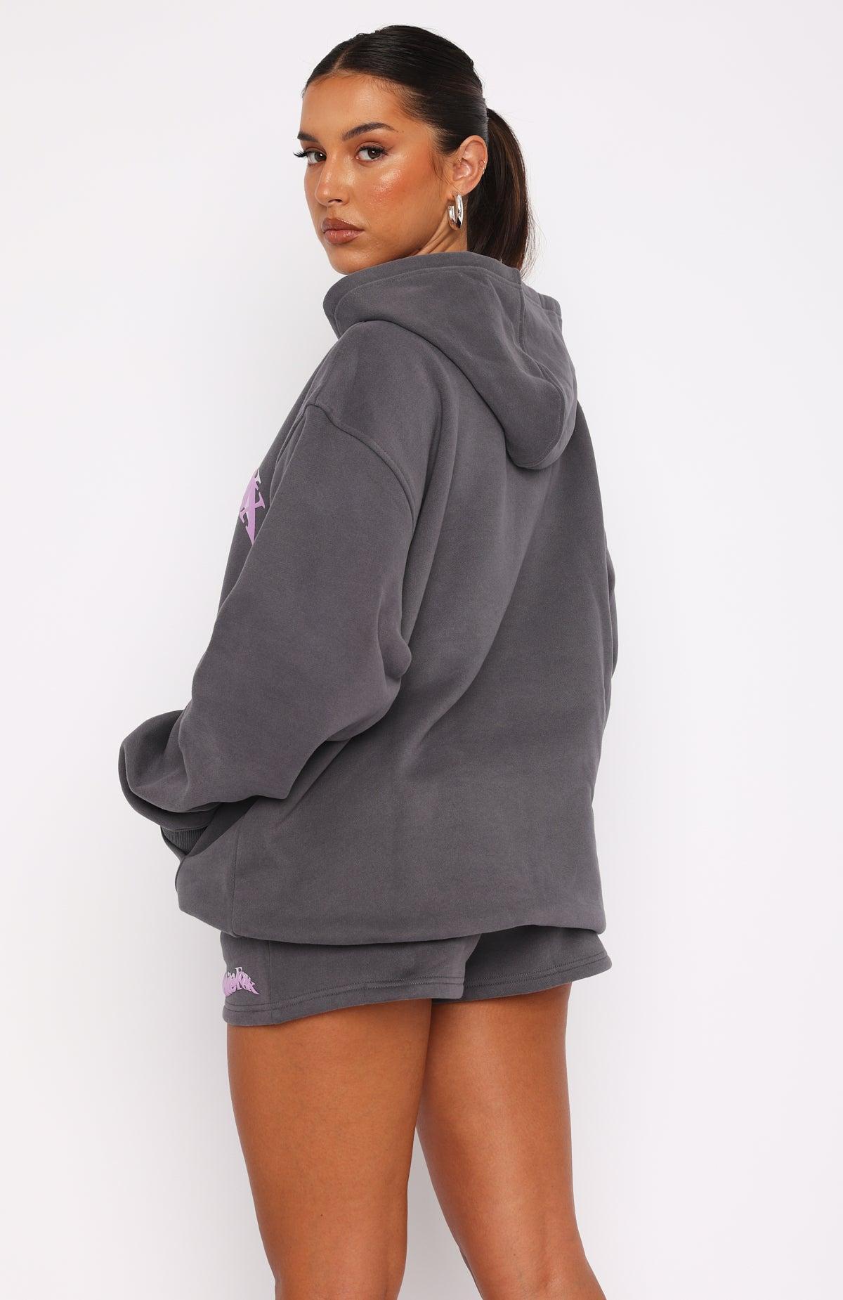 So Wavy Oversized Hoodie Volcanic Product Image