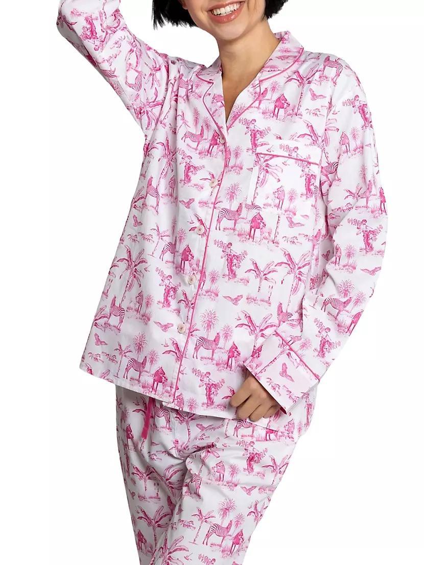 Women's Skydog Long Pajama Set Product Image