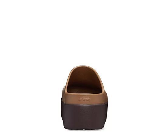 Womens Crocs Dylan Platform Clog - Sepia Product Image