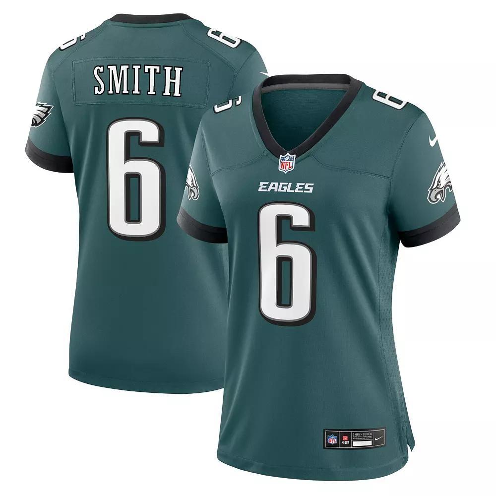 DeVonta Smith Philadelphia Eagles Womens Nike Womens NFL Game Jersey | 67NW0ABR86F-00S Product Image