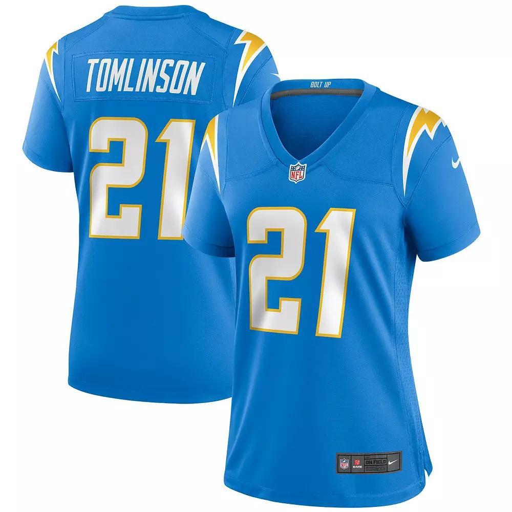 Women's Nike LaDainian Tomlinson Powder Blue Los Angeles Chargers Game Retired Player Jersey,  Product Image