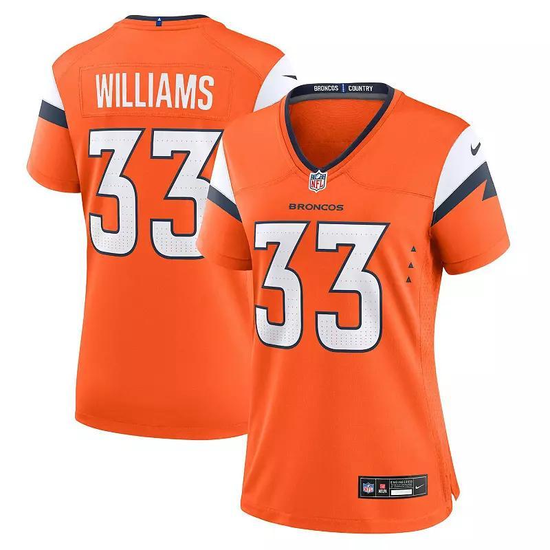 Javonte Williams Denver Broncos Nike Womens NFL Game Football Jersey Product Image