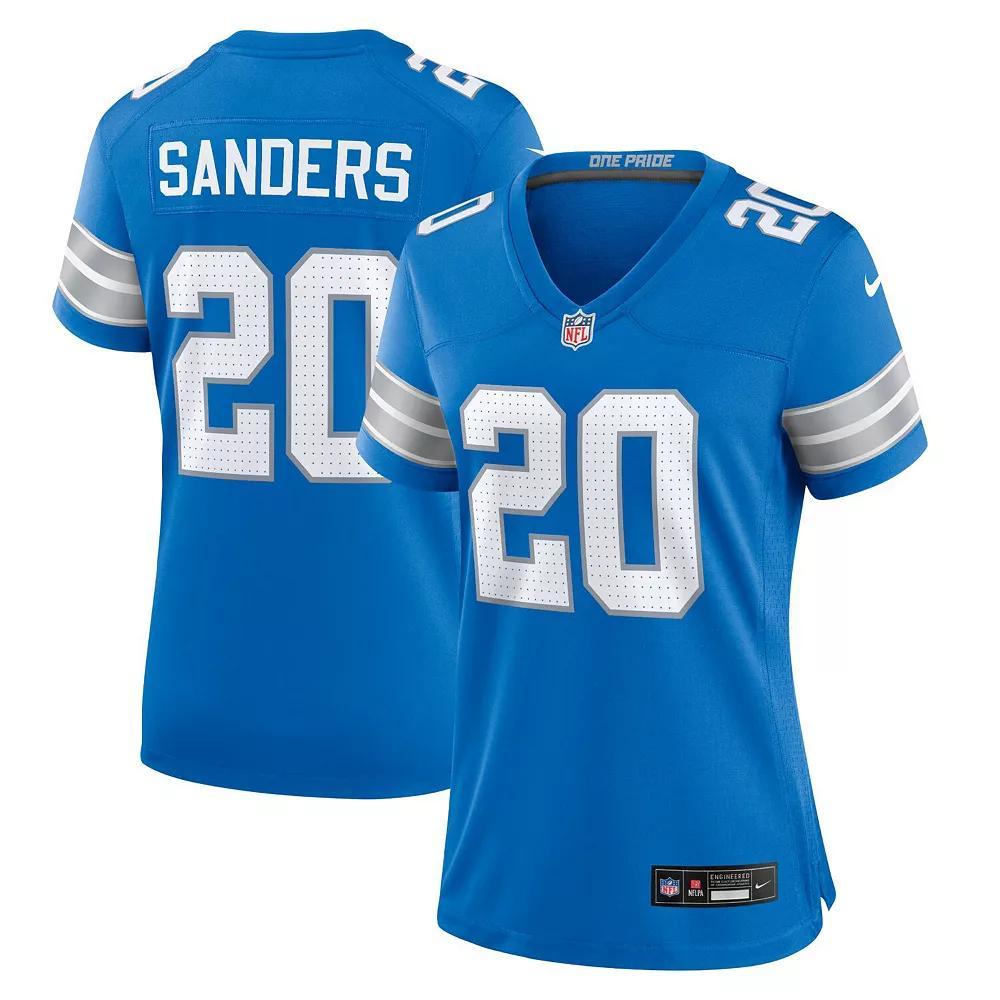 Women's Nike Penei Sewell Blue Detroit Lions Game Jersey,  Product Image